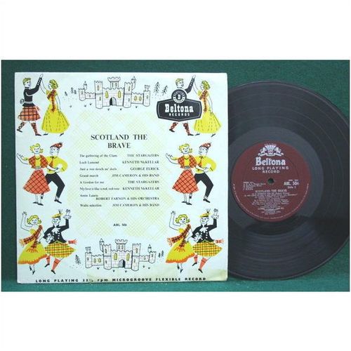 Var. Scottish - Stargazers, Cameron, McKellar, Elrick - Scarce 10" - ABL 506-VG+
