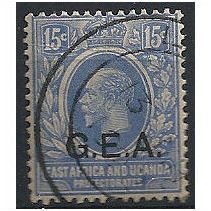 German East Africa 1917 SG51 15c Bright Blue Fine Used ..