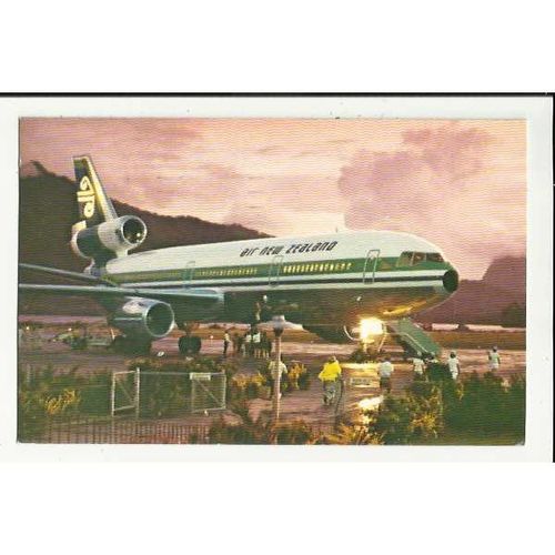 Aviation AIR NEW ZEALAND DC-10 Postcard