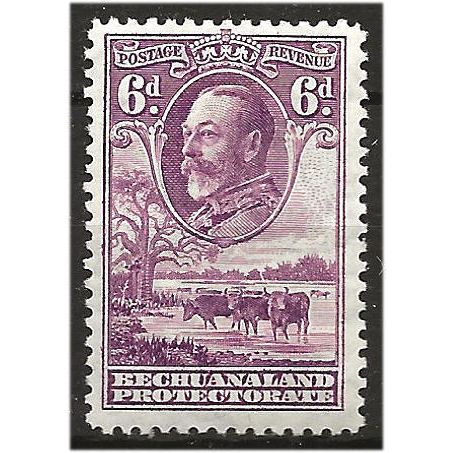 Bechuanaland 1932 SG104 6d Purple Mounted Mint .. ..