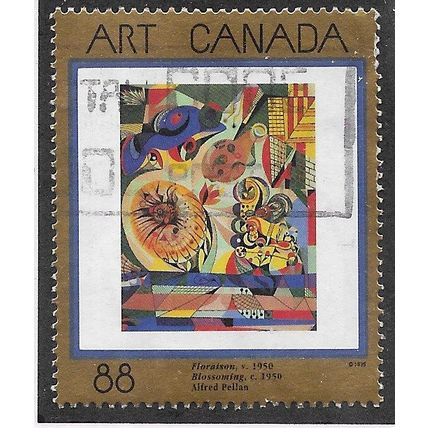 CAN 1995 88c 'CANADA ART - BLOSSOMING' FINE USED (EBID71-315)