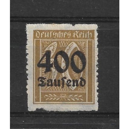 Germany.SG308 400T on 30pf Brown.Mounted Mint.Nov21
