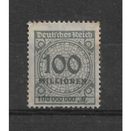 Germany.SG324 100M Grey.Mounted Mint.Nov21