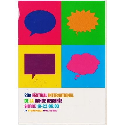 Switzerland. Prepaid Card. 2003 International Festival. Used/Addressed