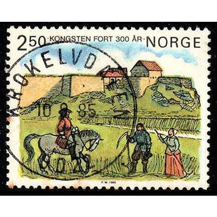 Norway 1985 Kongsten Fort 2.50Kr Used Stamp