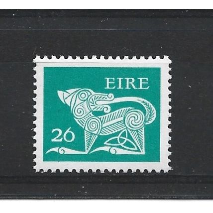 Ireland.SG482 26p Stylised Dog (Blue-Green).Unmounted Mint.Oct24