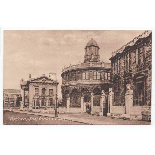 Sheldonian Theatre Oxford Postcard 72026