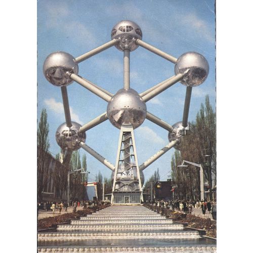 Belgium Postcard 1958 - Atomium
