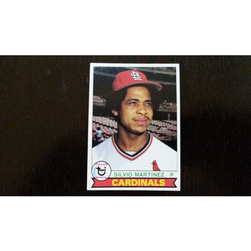 1979 Topps Card # 609 Silvio Martinez Excellent (5) St Louis Cardinals