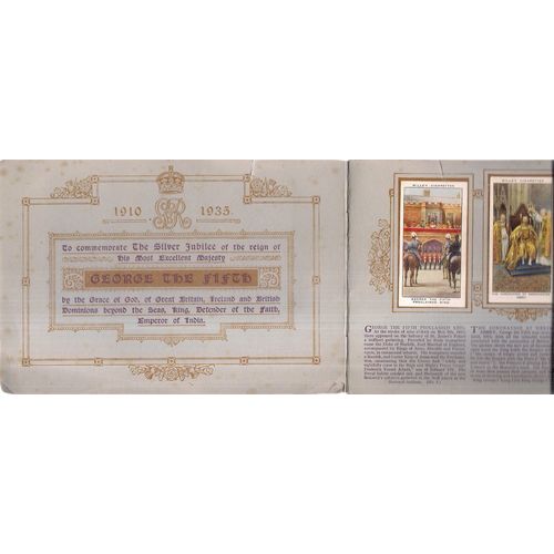 THE REIGN OF KING GEORGE V, 1910 - 1935 . cigarette cards by W.D. & H.O. Wills #