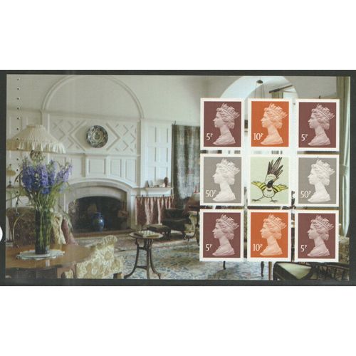 Great Britain 2011 William Morris Booklet Pane U3057a Mint MNH DY1 BK196 stamp
