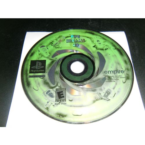 Pipe Dreams 3D (Sony PlayStation 1, 2001) - Disc Only!!!