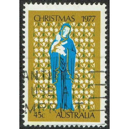 Australia 1977 Christmas 45c Multicoloured SG656 GU