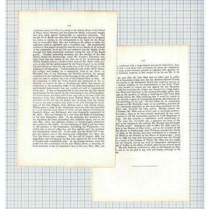 (6385) John Hart Scarborough Town Council - 1901 Article