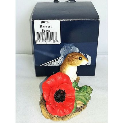 BORDER FINE ARTS, Society Piece, HARVEST PEACE, BO780, 2001, Very Rare. Perfect