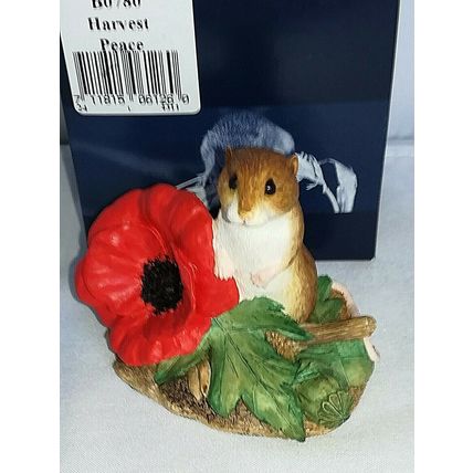 BORDER FINE ARTS, Society Piece, HARVEST PEACE, BO780, 2001, Very Rare. Perfect
