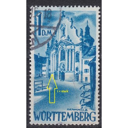 GERMANY Alliiert Franz. Zone [Württemberg] MiNr 0027 y I ( O/used ) [01]