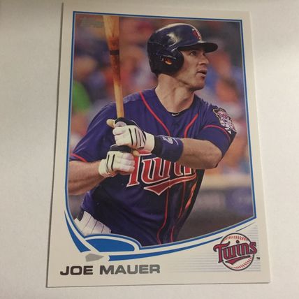 Mixed Minnesota Twins MVP Joe Mauer MLB Trading Cards