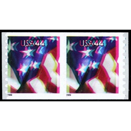 4394, Mint NH 44¢ HUGE Color Shift Pair of Stamps WoW - Stuart Katz