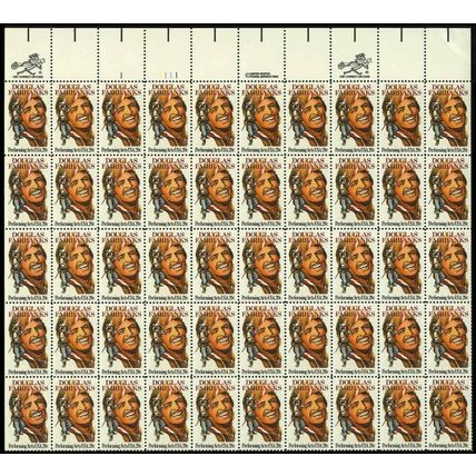Douglas Fairbanks Full Sheet of Fifty 20 Cent Postage Stamps Scott 2088