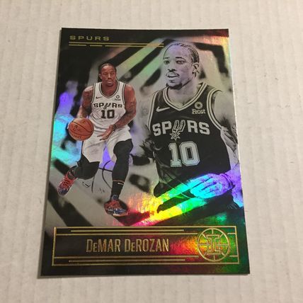 2020-21 Panini Illusions Basketball San Antonio Spurs Demar DeRozan Trading Card