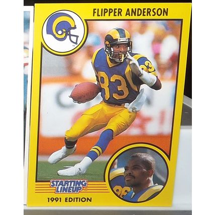 1991 Starting Lineup x 5 Anderson, Esiason, Okoye, Rice, Sanders