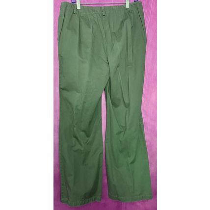 Fatigue Green Jones Wear Sport Pants size 14 stretch 100% Cotton