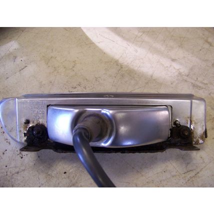 1964 CHRYSLER IMPERIAL LH FRONT TURN SIGNAL HOUSING & LENS CROWN COUPE LEBARON
