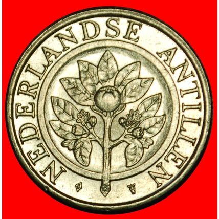 ⰆWITHOUT ARUBA 1989-2023:NETHERLANDS ANTILLES★25 CENTS 1998★LOW START★NO RESERVE