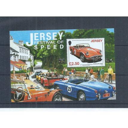 Jersey stamps. 2008 Jersey Festival of Speed MNH SG MS1387 (AK920)