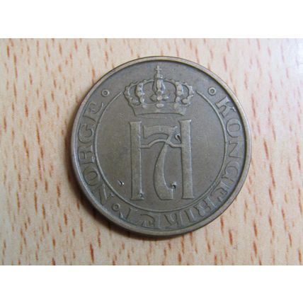 Norway 1939 5 Ore Coin