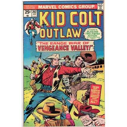 KID COLT OUTLAW # 202