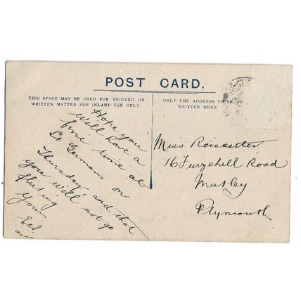 St Germans, General View, Cornwall, Postcard.