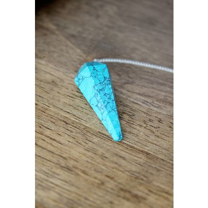 Authentic Turquoise Crystal Pendulum[ Turquoise ]