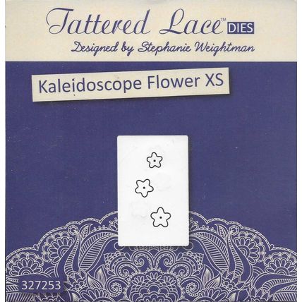 Tattered Lace. Kaleidoscope Flower XS Die. Die Cutting Cardmaking Crafts