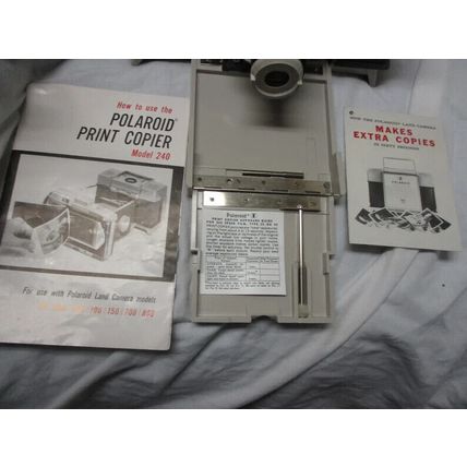 Polaroid Print Copier #240 Photograph Copier Camera in Box