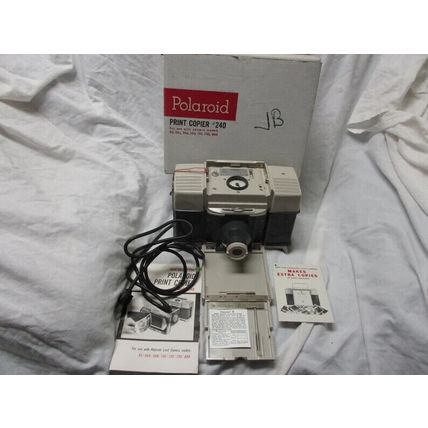 Polaroid Print Copier #240 Photograph Copier Camera in Box