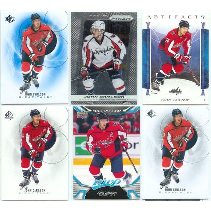 John Carlson 20x incl Neon Yellow, Blue, Silver, Sticker