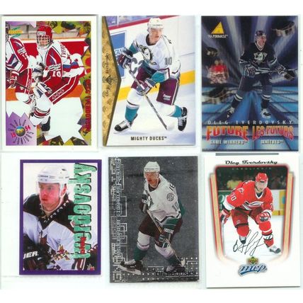 Oleg Tverdovsky 19x incl Inserts, Stickers