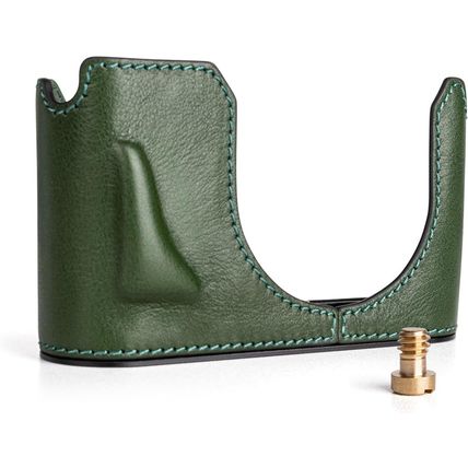 MUZIRI KINOKOO Case for Leica Q3 Q3 43, Top Layer Genuine Leather Leica Q3/Q3 43