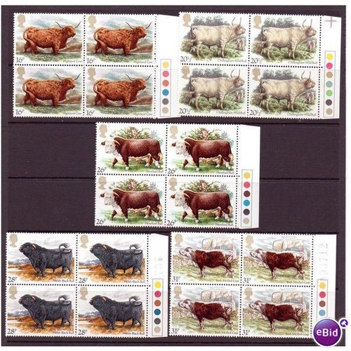 commemorative cattle sg1240 traffic lights mnh blks