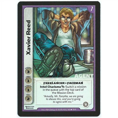 Spycraft CCG Operation Nightfall - 45/349 - Xavier Reed