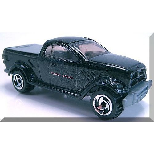 Hot Wheels - Dodge Power Wagon: Collector #189 (2001) *Black Edition*