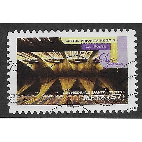 FRA 2011 (58c) 'GOTHIC ART - METZ 57' FINE USED (EBID56-538)
