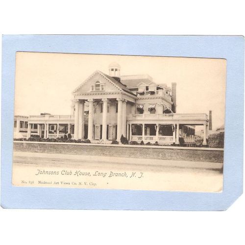 New Jersey Long Branch Johnsons Club House~1566