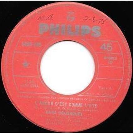 Nana Mouskouri - Philips # 6009,298 - 7 pouces, 45 tours