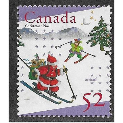 CAN 1996 52c 'CHRISTMAS' FINE USED (EBID71-389)