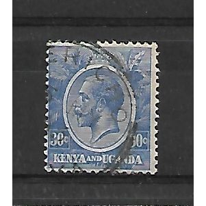 Kenya&Uganda.SG84 30c Ultramarine.Fine Used.Feb21b
