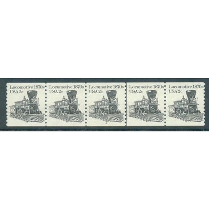1897Av 2c Locomotive Fine MNH Dry Gum PNC 8/5 G0231