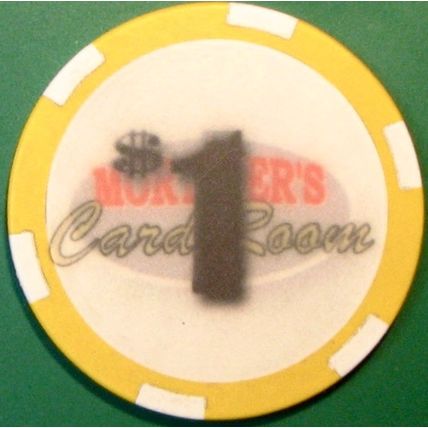 Mortimer's. $1 Casino Chip. Marina, CA. Y23.